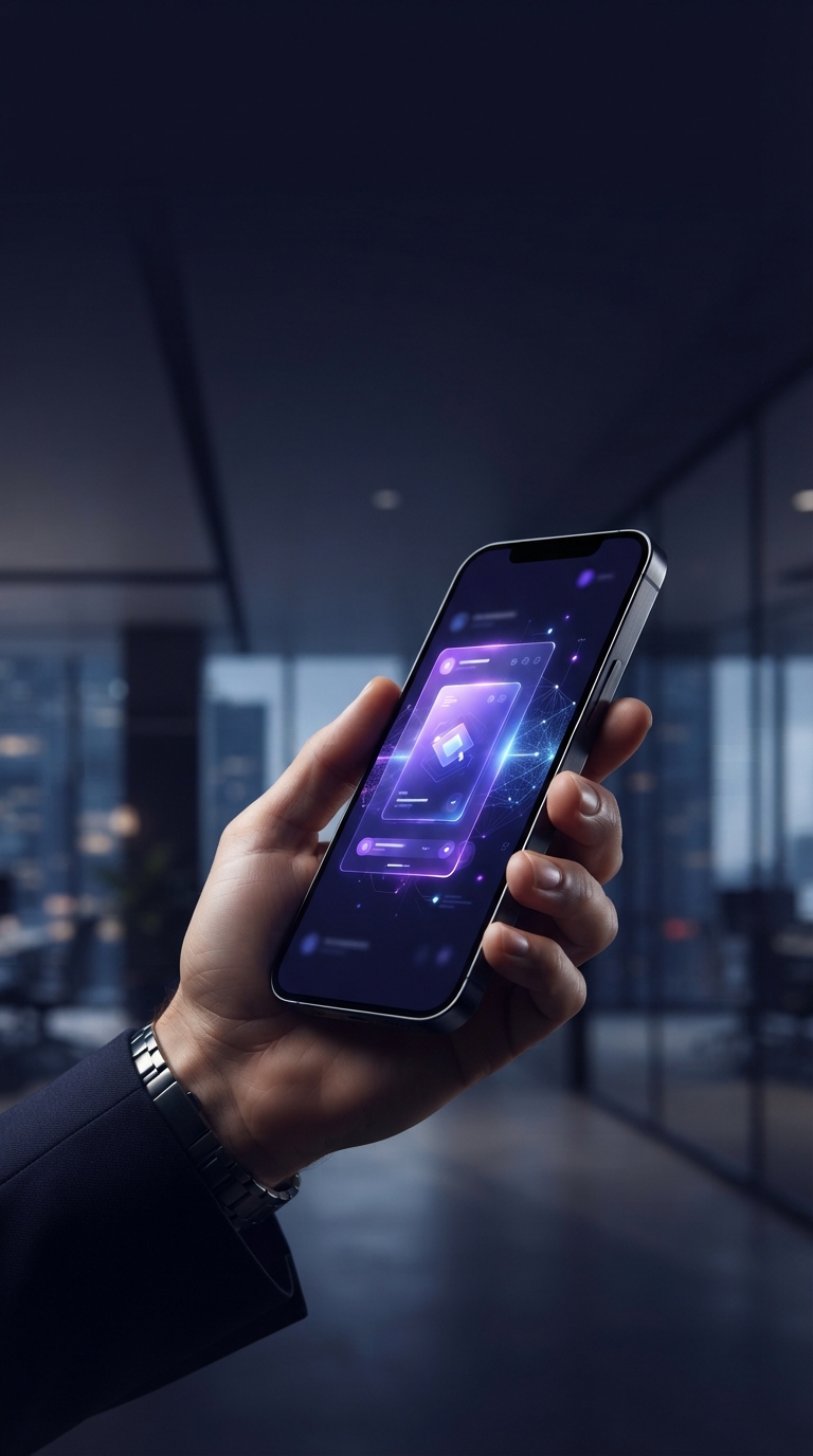 Smartphone exibindo interface de pagamento digital.